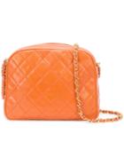 Chanel Vintage - Quilted Camera Shoulder Bag - Women - Caviar Leather - One Size, Yellow/orange, Caviar Leather