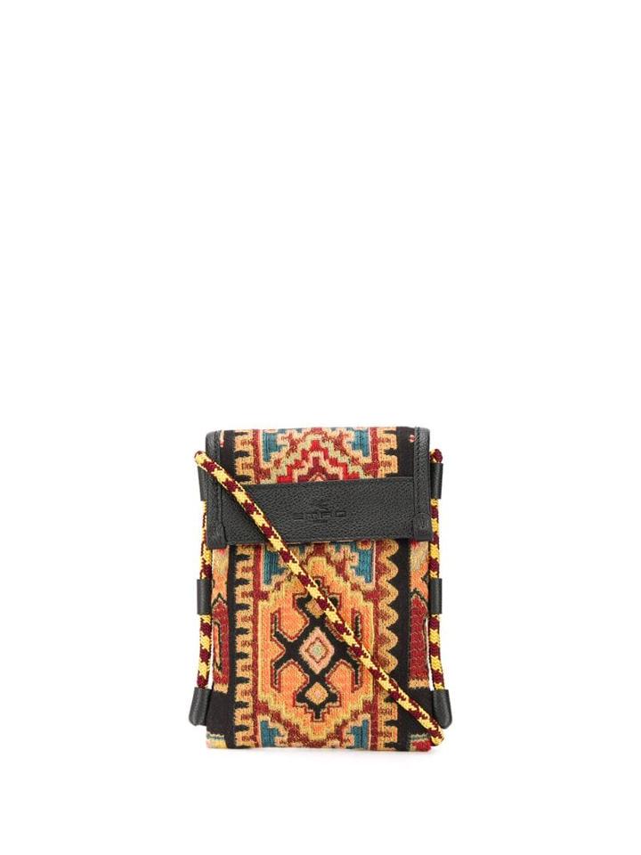 Etro Ethnic Crossbody Bag - Black