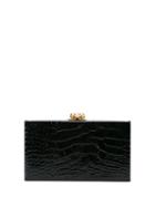 Edie Parker Box Clutch - Black
