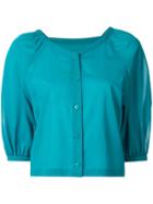 Ballsey Short-sleeved Blouse - Blue