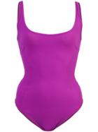 Fleur Du Mal Reversible Swimsuit - Pink & Purple