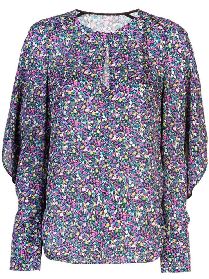Jason Wu Multicoloured Print Blouse - Purple