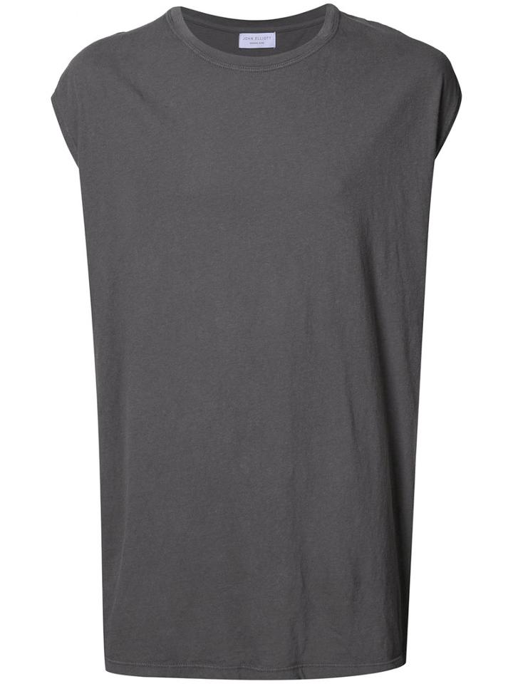 John Elliott - Plain Tank Top - Men - Cotton - S, Grey, Cotton