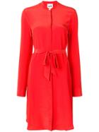 Aybi Crepe De Chine Dress - Red