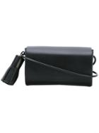 Block-shaped Clutch Bag - Women - Leather - One Size, Black, Leather, Building Block