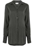 Lemaire High Collar Shirt - Grey