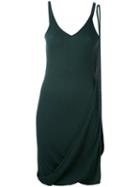 Mm6 Maison Margiela - Ribbed-knit Dress - Women - Spandex/elastane/modal - Xs, Green, Spandex/elastane/modal