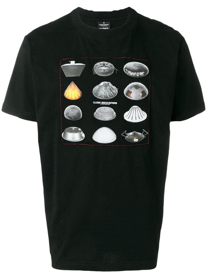 Marcelo Burlon County Of Milan Spaceships T-shirt - Black