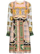 Burberry Burb Drs Archv Cn Ls Pltd Midi - Unavailable