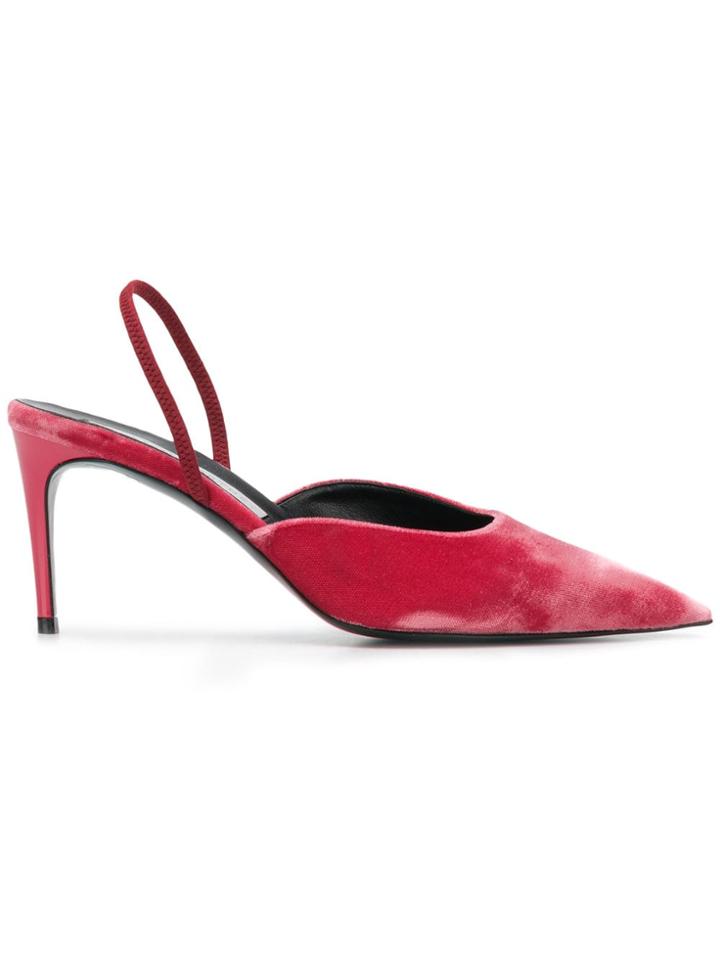 Stella Mccartney Slingback Pumps - Pink & Purple