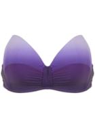 Amir Slama Tie Dye Cropped Top - Purple