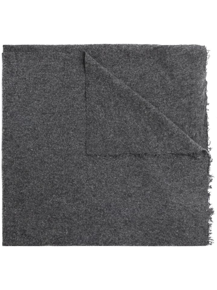 Faliero Sarti Textured Scarf - Grey