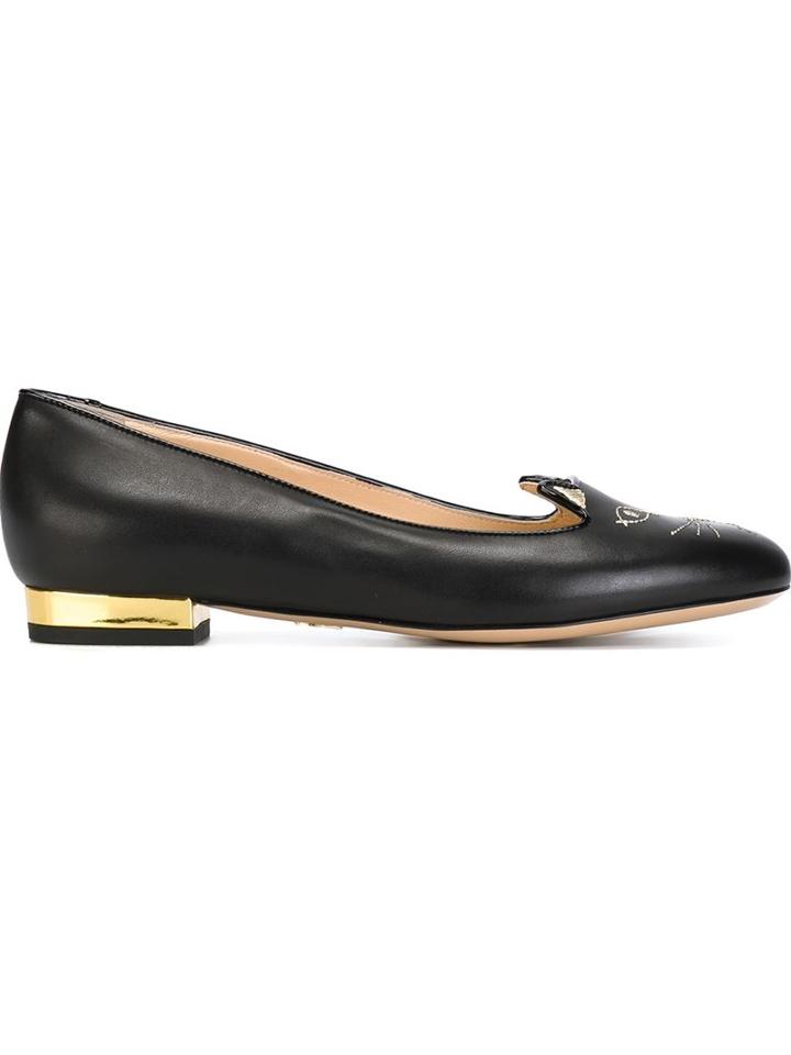 Charlotte Olympia 'kitty' Slippers