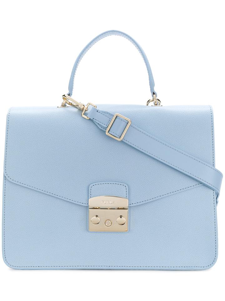 Furla Metropolis Toe Bag - Blue