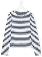 Zadig & Voltaire Kids Striped T-shirt, Girl's, Size: 16 Yrs, White