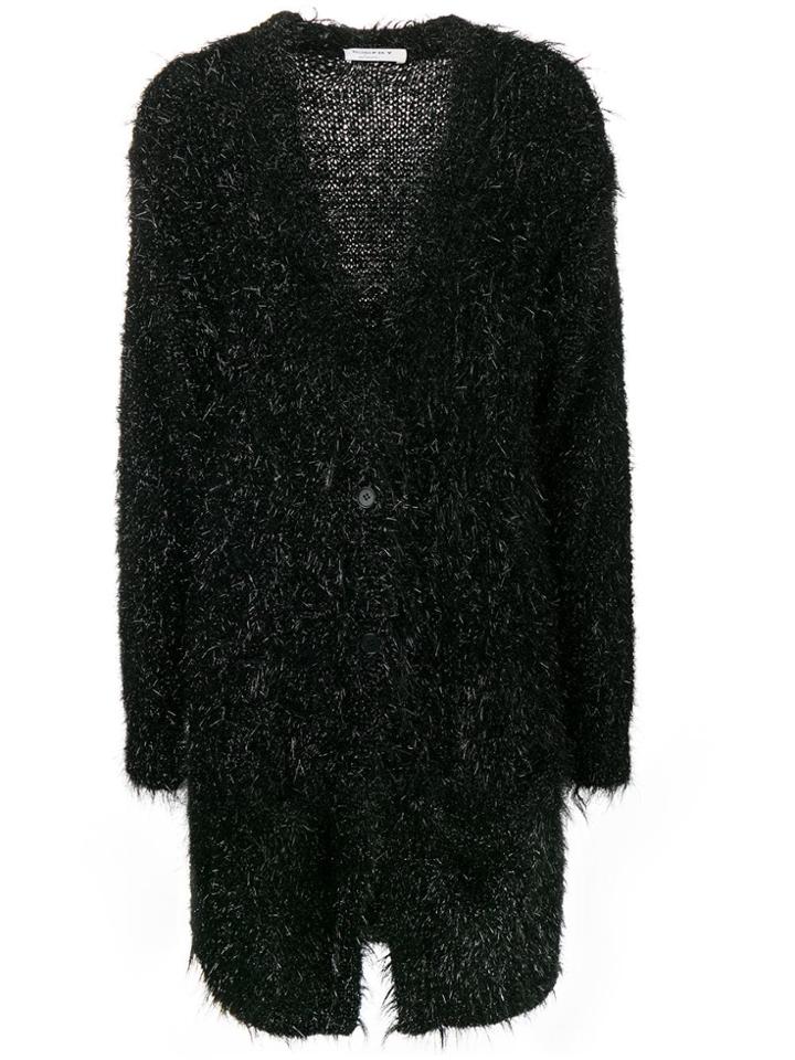 Philosophy Di Lorenzo Serafini Long Buttoned Cardigan - Black