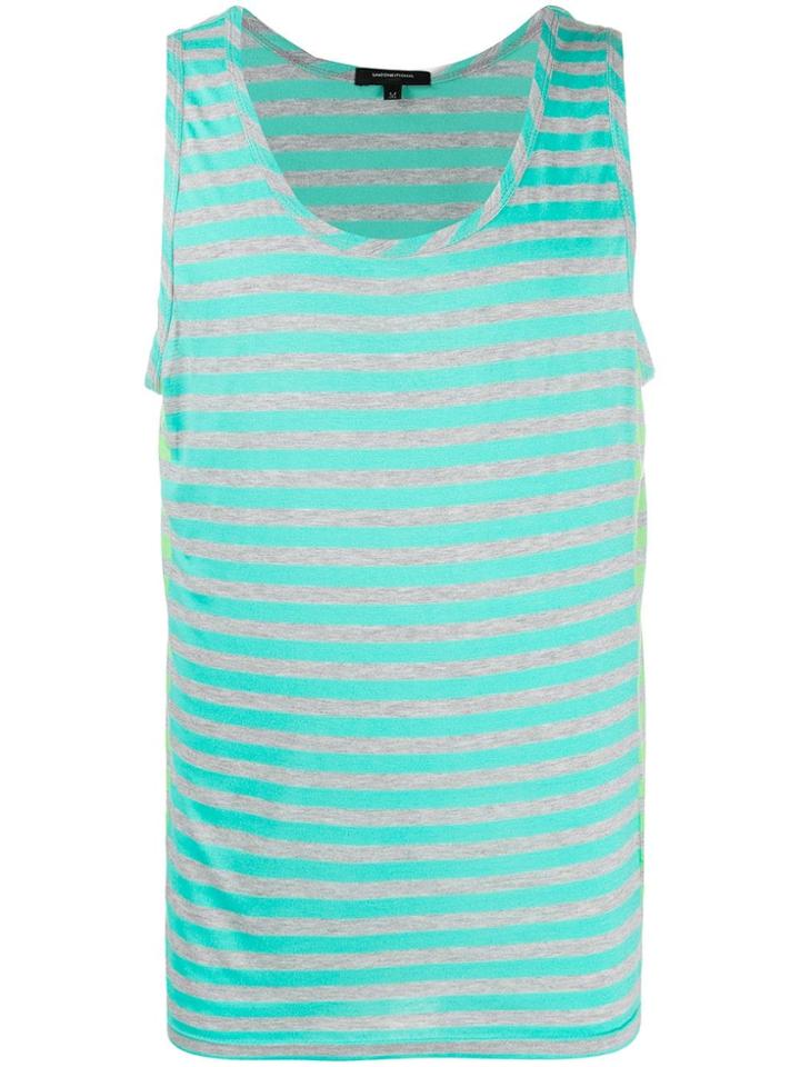 Unconditional Striped Vest - Green