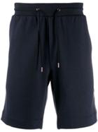 Paul Smith Jersey Striped Shorts - Blue