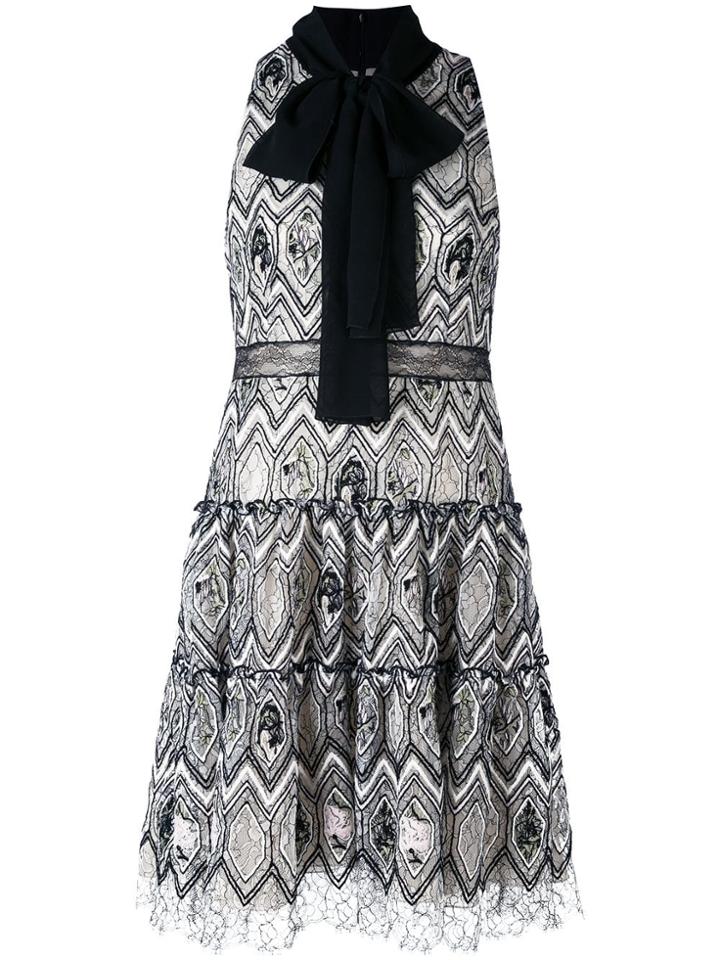 Giambattista Valli Lace Pussy-bow Dress - Nude & Neutrals