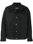 Raf Simons Oversized Button Jacket - Black