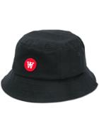 Wood Wood Embroidered Logo Hat - Black