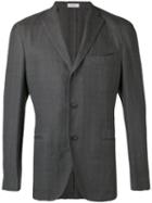Boglioli - Classic Blazer - Men - Silk/linen/flax/cupro/wool - 50, Grey, Silk/linen/flax/cupro/wool