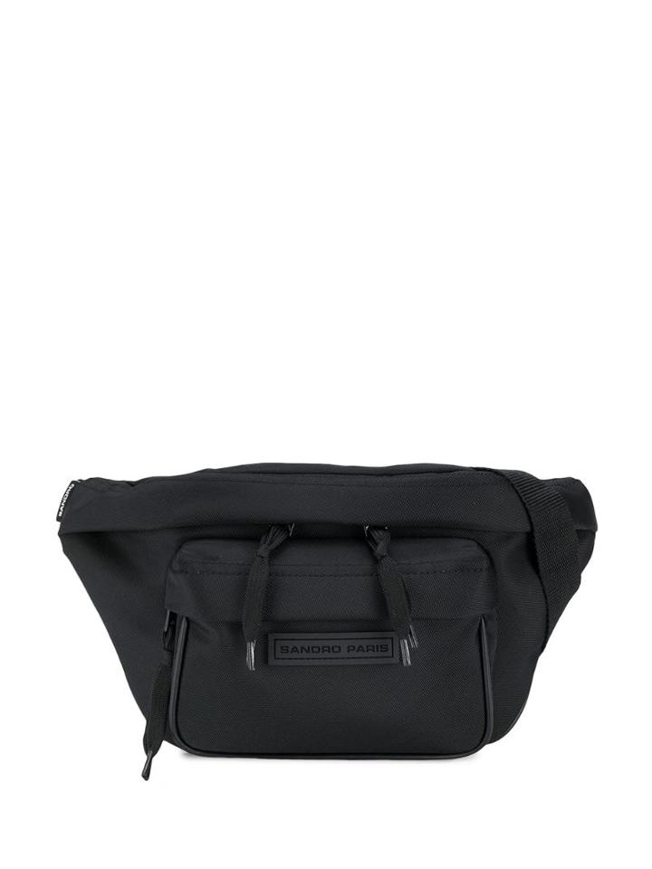 Sandro Paris Classic Belt Bag - Black