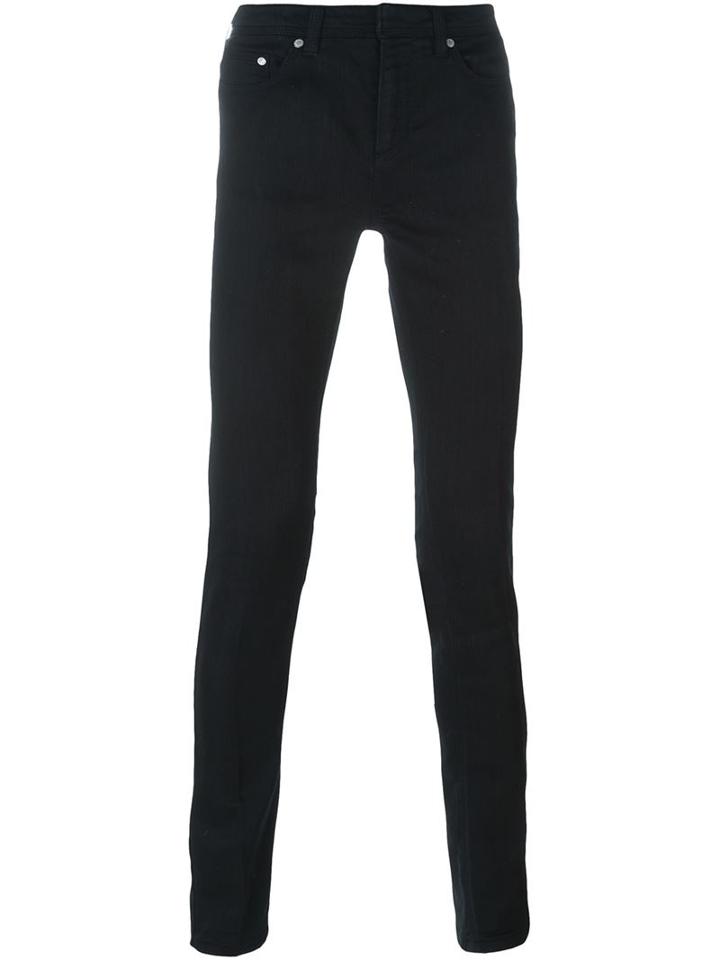Neil Barrett Classic Skinny Jeans, Men's, Size: 32, Black, Cotton/nylon/polyurethane