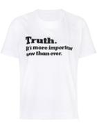 Sacai Truth T-shirt - White