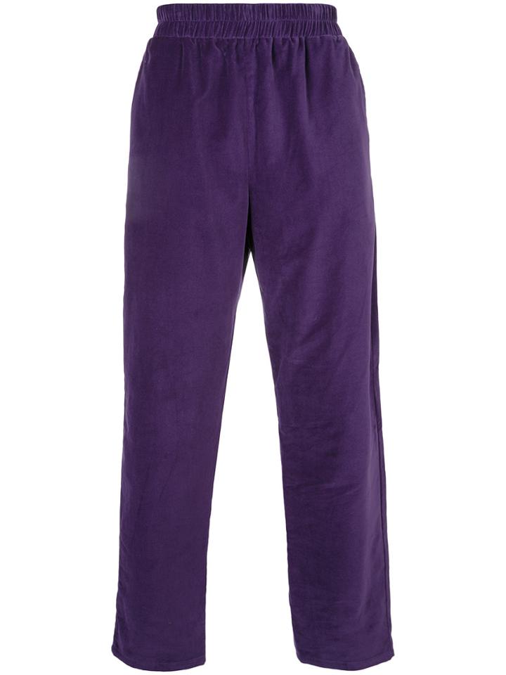 3.paradis Loose Fit Elasticated Joggers - Pink & Purple