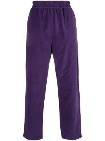 3.paradis Loose Fit Elasticated Joggers - Pink & Purple