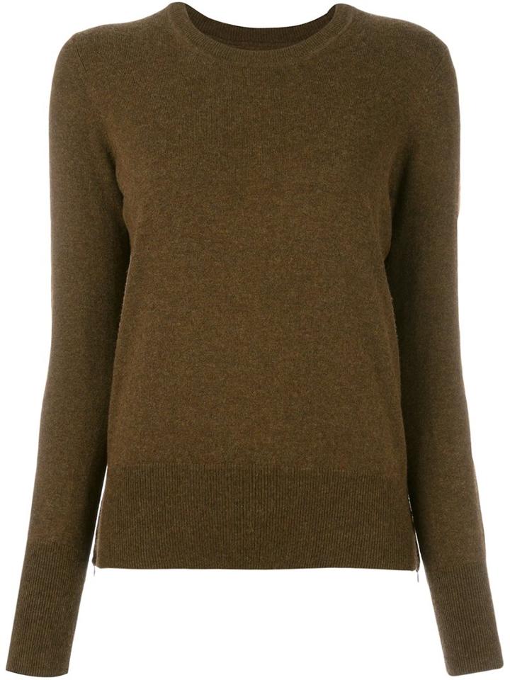 Isabel Marant Étoile - 'kessy' Jumper - Women - Cotton/wool - 40, Brown, Cotton/wool