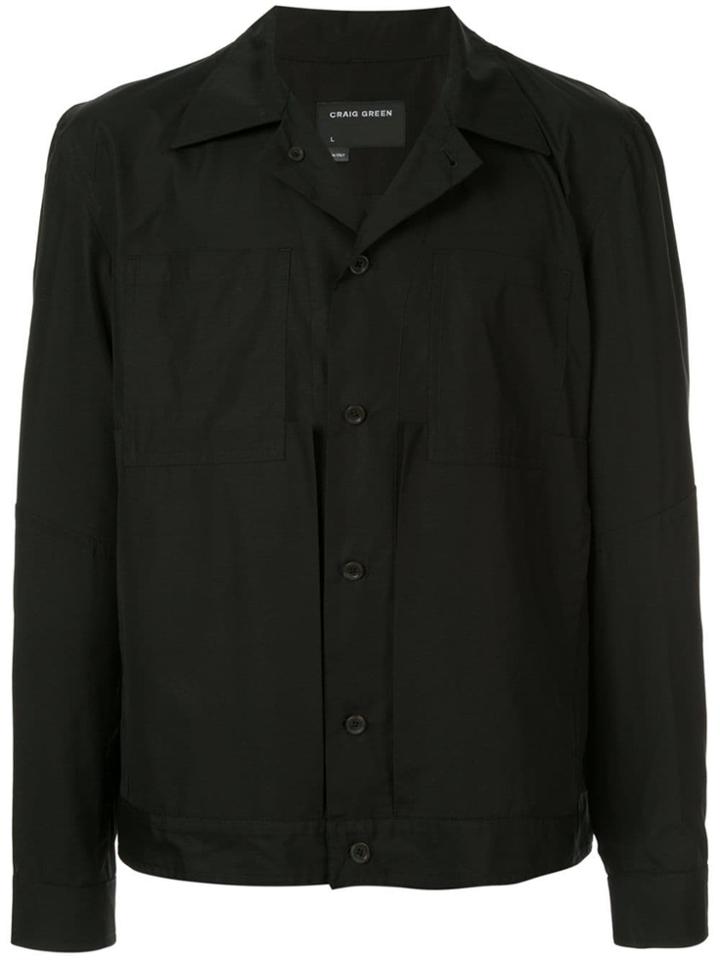 Craig Green Spread Collar Jacket - Black