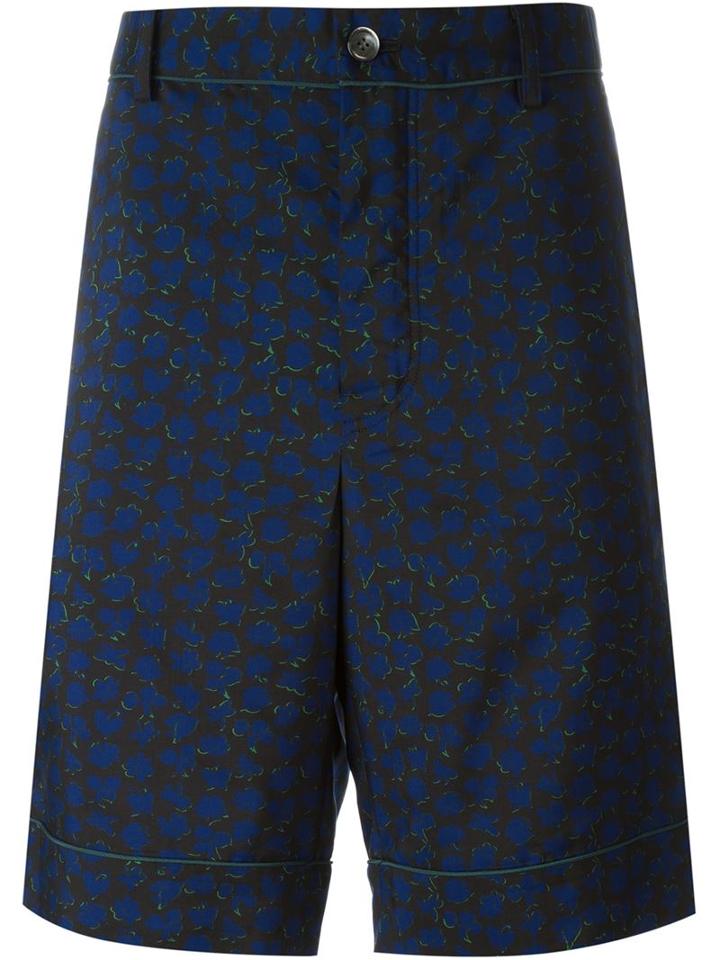 Sacai Printed Bermuda Shorts