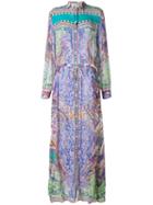 Etro Multi-print Shirt Maxi Dress, Women's, Size: 42, Viscose