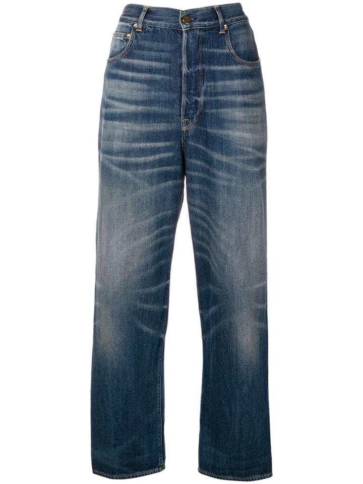 Golden Goose Deluxe Brand Wide-leg Trousers - Blue