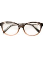 Emilio Pucci Round Frame Glasses, Grey, Acetate/metal Other