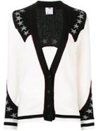 Ultràchic Star Detail Cardigan - Black