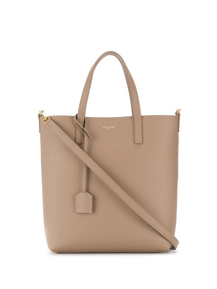 Saint Laurent Small Toy Shopping Bag - Grey