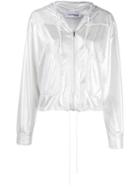 Courrèges Zipped-up Jacket - Silver
