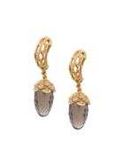 Carrera 18kt Yellow Gold, Diamond And Quartz Drop Earrings - 30101