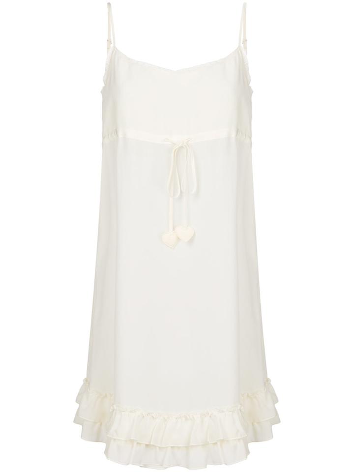 Twin-set Drawstring Shift Dress - Nude & Neutrals