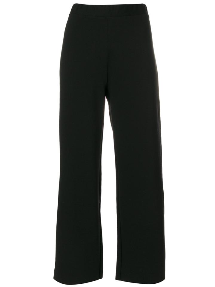 Pierantoniogaspari Cropped Tailored Trousers - Black