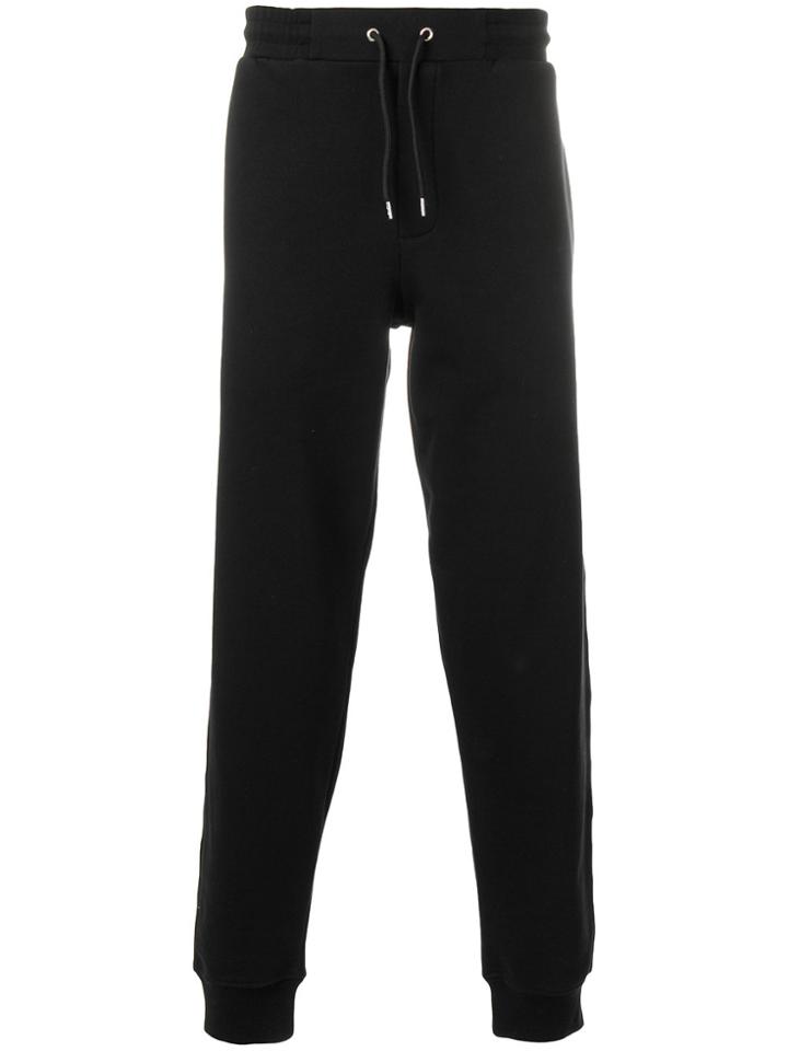 Mcq Alexander Mcqueen Embroidered Sweatpants - Black