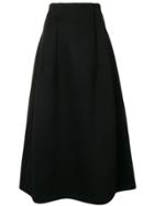 The Row A-line Shape Skirt - Black