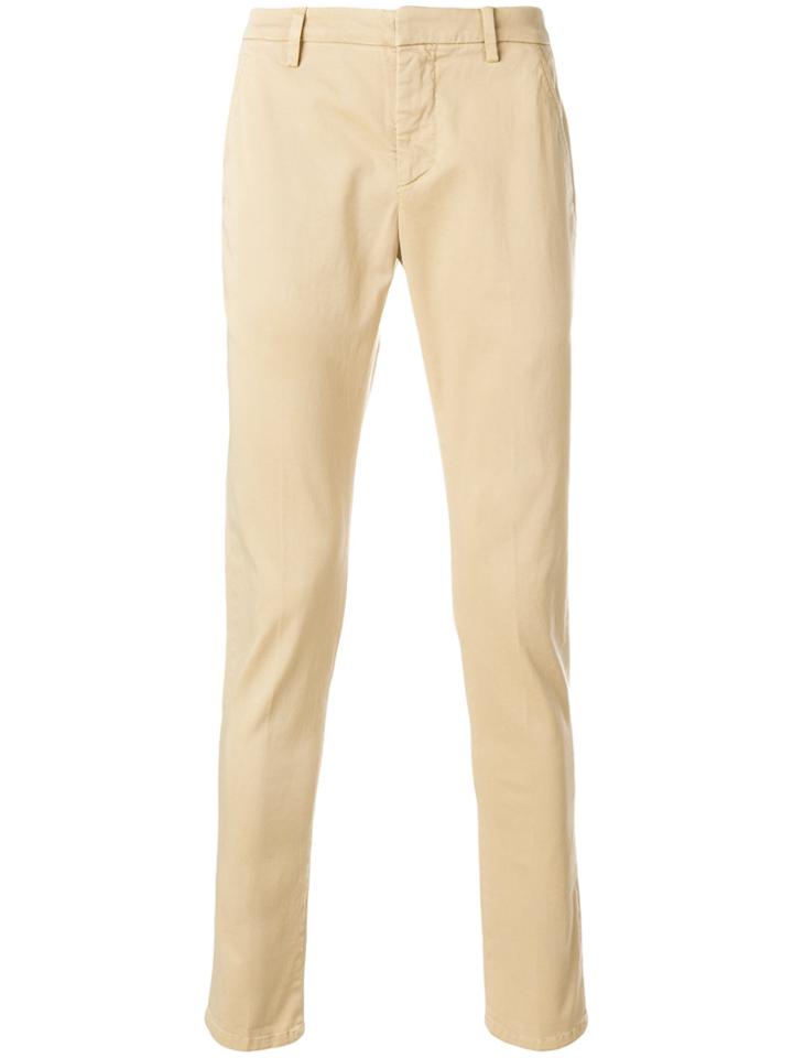 Dondup Designer Tailored Trousers - Nude & Neutrals
