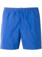 Ron Dorff Eyelet Swim Shorts, Men's, Size: Medium, Blue, Polyamide/polyester