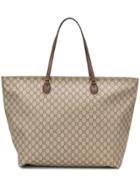 Gucci Gg Monogram Tote Bag - Neutrals