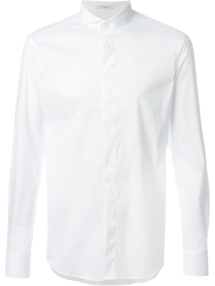 Paolo Pecora Spread Collar Shirt