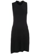 Egrey Straight Fit Knitted Dress - Black